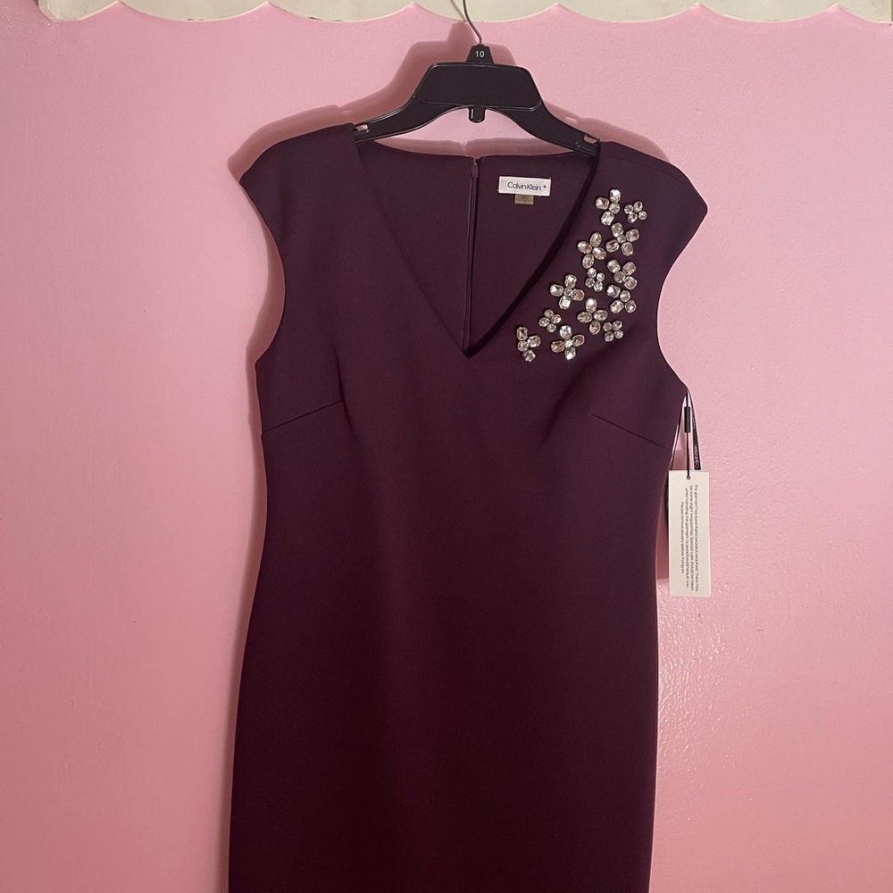 Brand New Calvin Klein Evening dress with beautiful stones